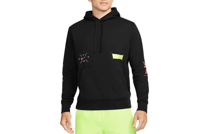 Nike Nike Sweatshirts Men's Black Hooded Moderate Regular