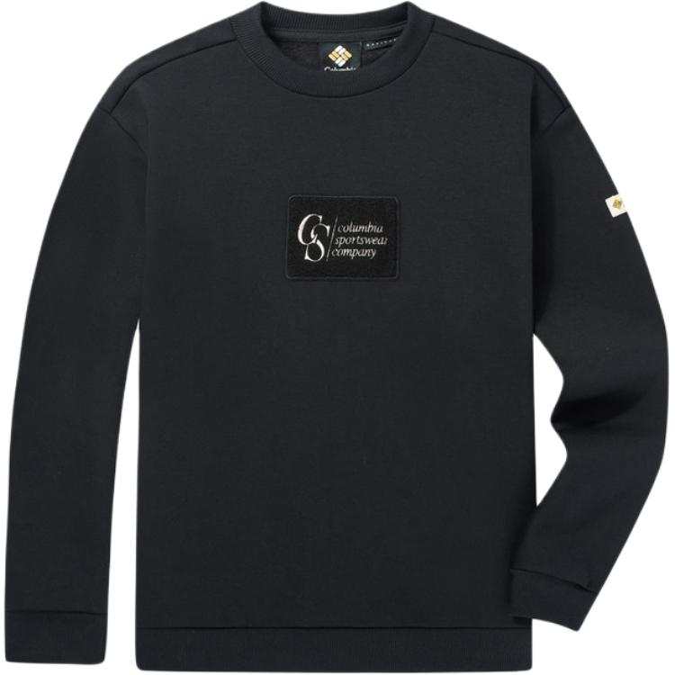 Columbia Columbia logo-patch crew-neck sweatshirt