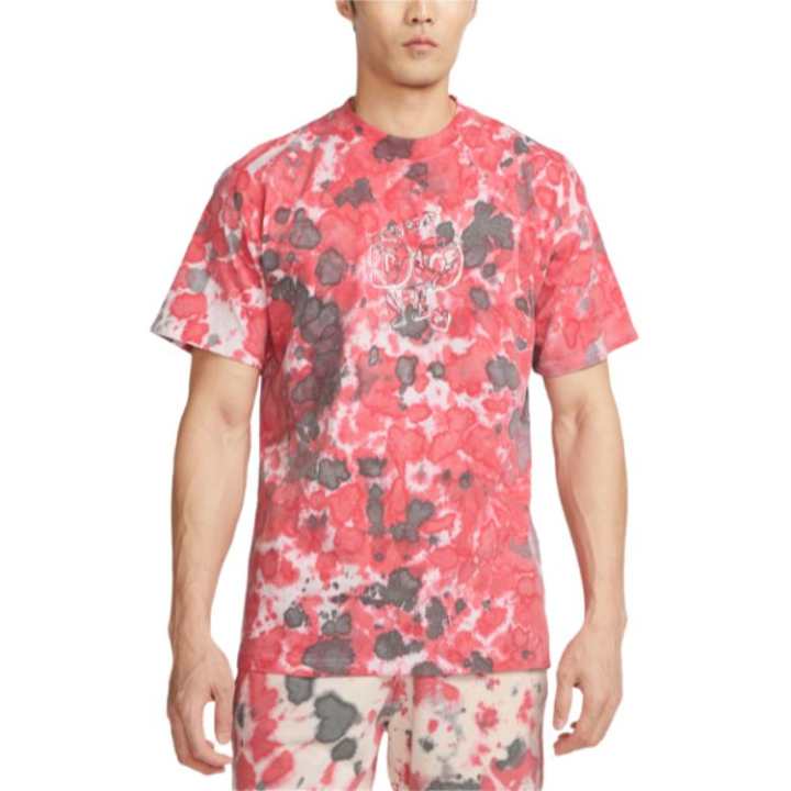 Nike Nike T Shirts Men's Multicolor Crew Neck Moderate Straight Fit