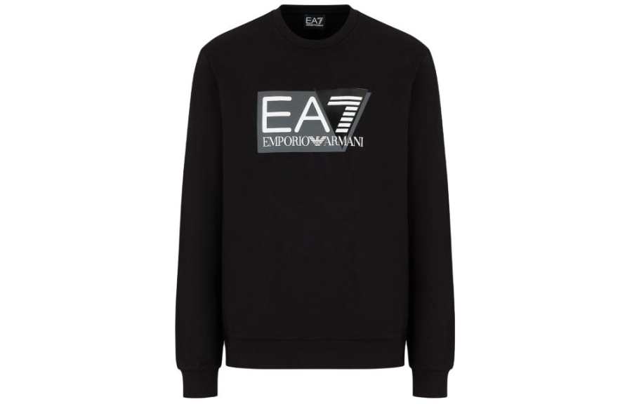 EMPORIO ARMANI EA7 SS24 Sweatshirt Men's Black