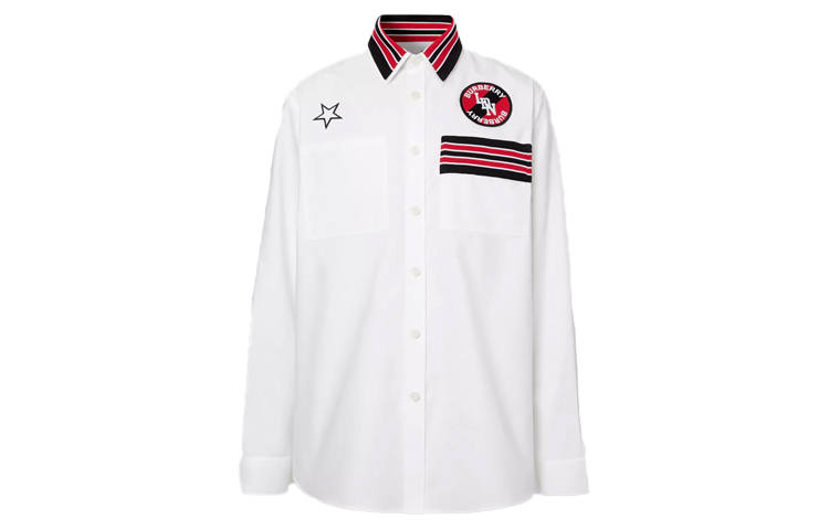 Burberry Shirts Men's White Moderate Other