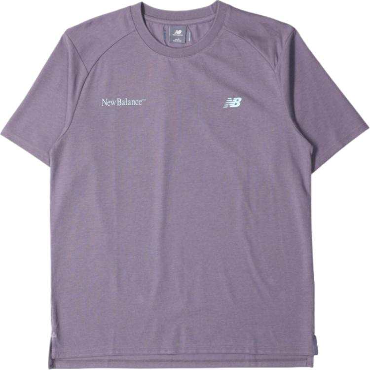 New Balance New Balance FW24 T Shirt Men's Purple Brown