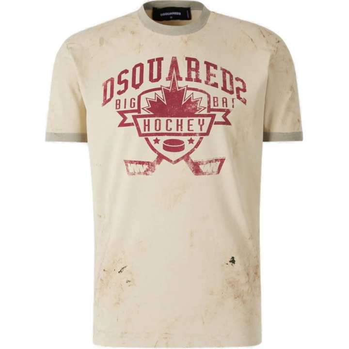 DSQUARED 2 Dsquared2 Logo Printed Crewneck T Shirt