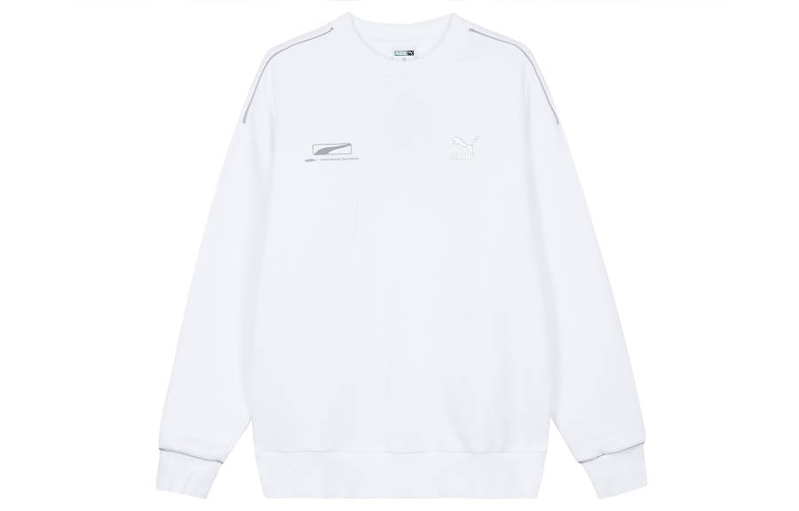 PUMA PUMA×SORAYAMA Sweatshirts Unisex White Crew Neck Moderate Other