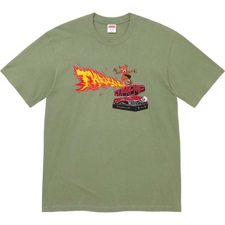 Supreme Supreme Thrasher Back Tail Tee