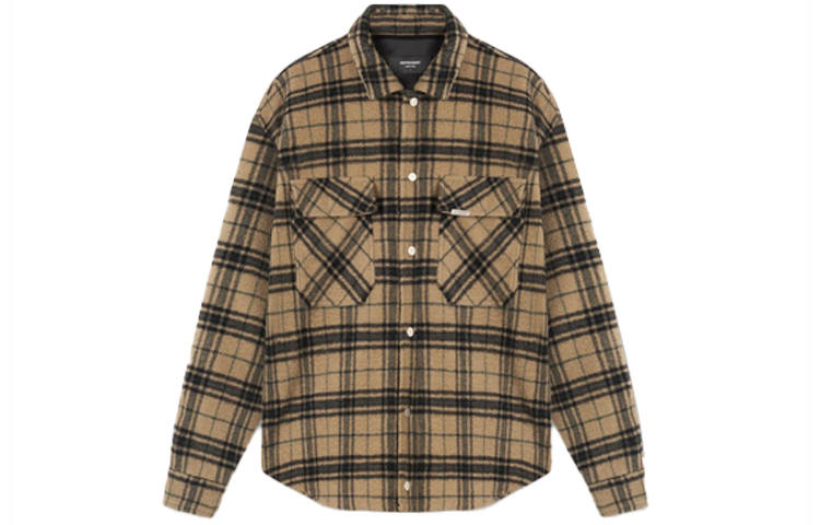 REPRESENT REPRESENT Shirts Men's Brown Lapel Moderate Other