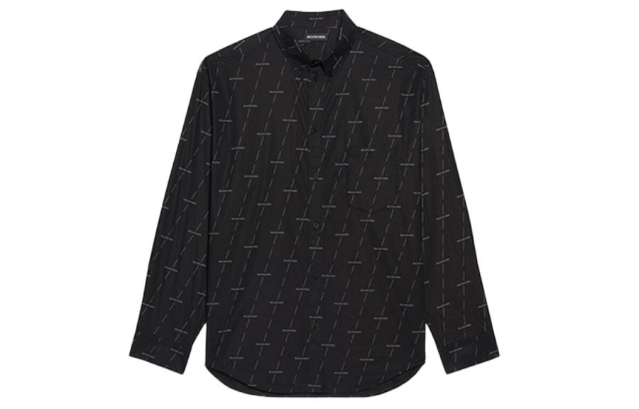 Balenciaga Large Fit Poplin Shirt