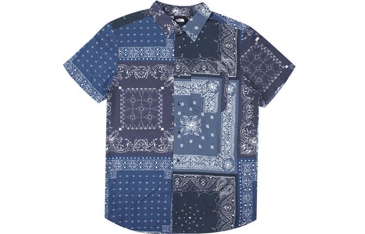 THE NORTH FACE Shirts Men's Multicolor Lapel Moderate Other