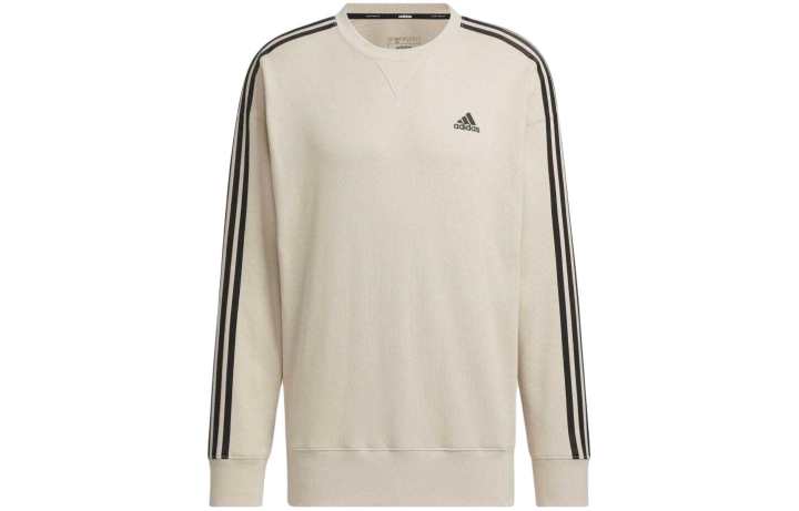 Adidas Adidas Sweatshirts Men's Beige Crew Neck Moderate Regular