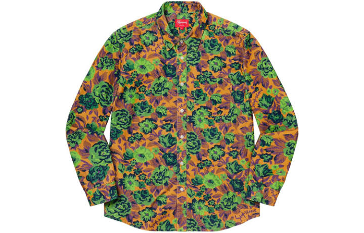 Supreme Supreme Digi Floral Corduroy Shirt