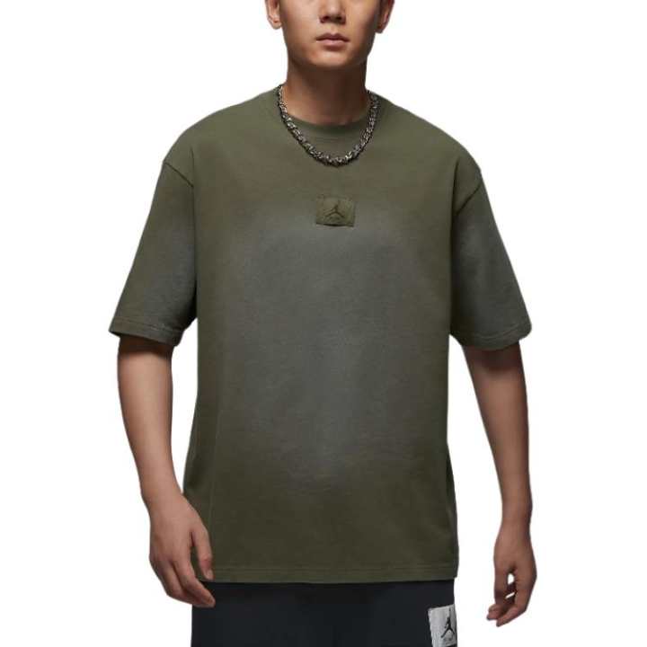 Jordan Jordan Flight Essentials 85 T Shirt Men's Medium Olive Green