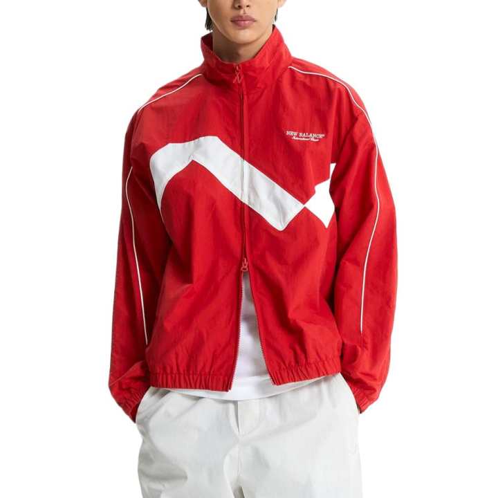 New Balance New Balance Jackets Men's Red Stand Collar Moderate Other