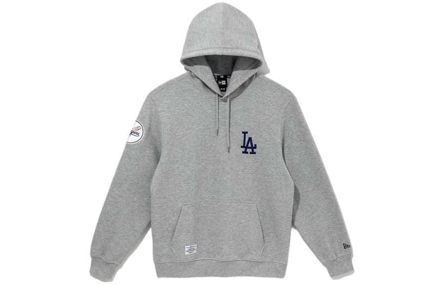 New Era Sweatshirts Men's Gray Hooded Moderate Other