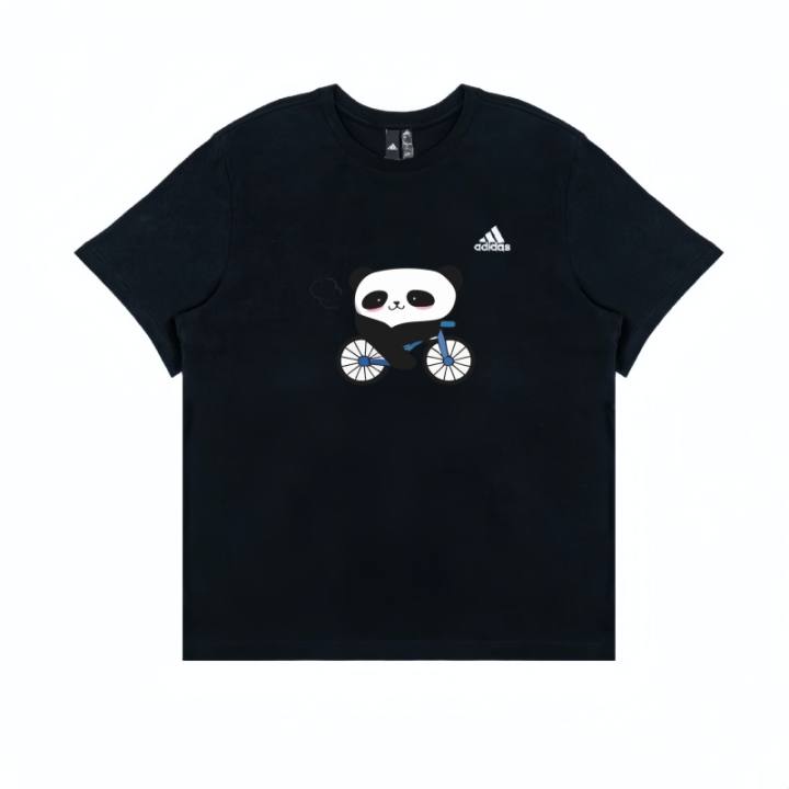 Adidas Adidas T Shirts Unisex Black Crew Neck Moderate