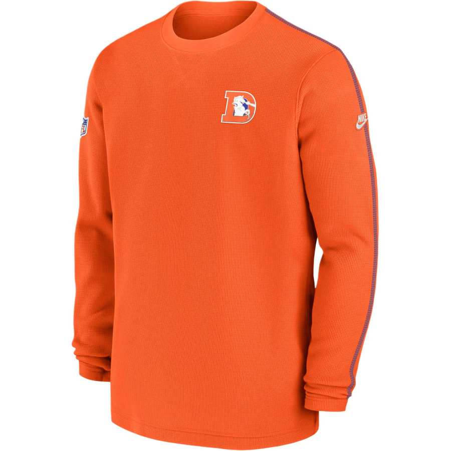 Nike Nike Denver Broncos Logo Coach Men's Nike Nfl Long Sleeve Top