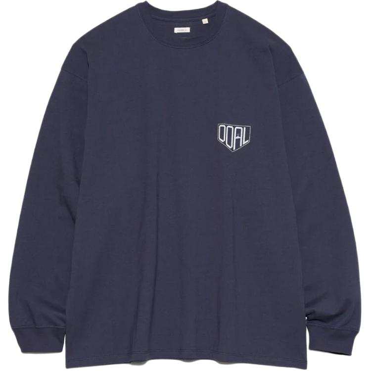 Nanamica SS25 T Shirt Unisex Marine Blue