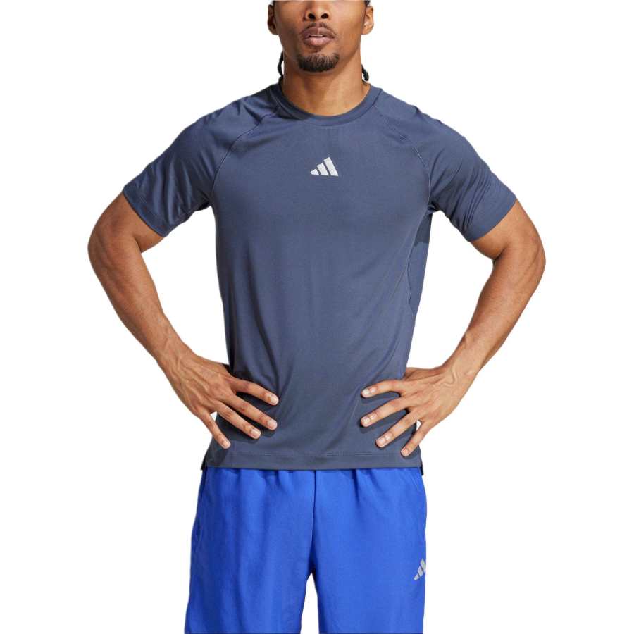 Adidas Adidas SportPerformance GYM+AEROREADY T Shirt Men's Blue