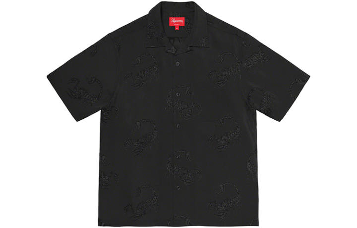 Supreme Supreme Scorpion Jaquard Short Sleeve Shirt