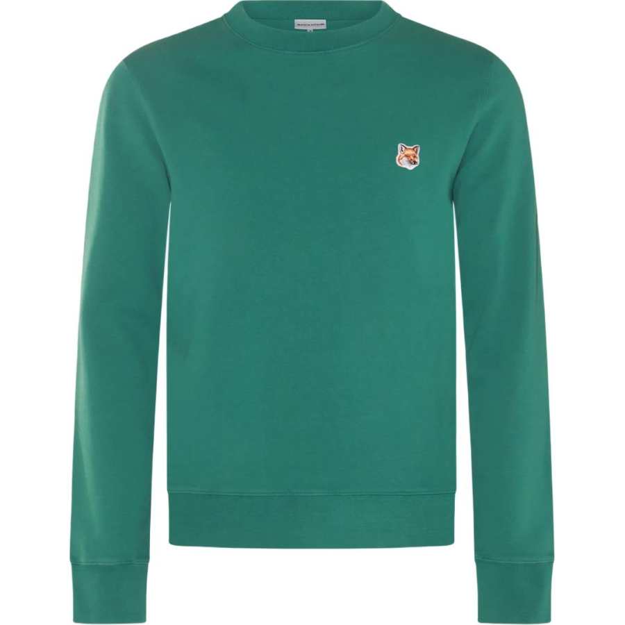 Maison Kitsune Maison Kitsuné Fox Patch Crewneck Sweatshirt