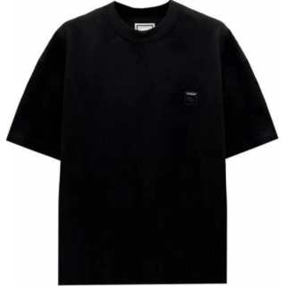 Wooyoungmi logo-patch cotton T-shirt