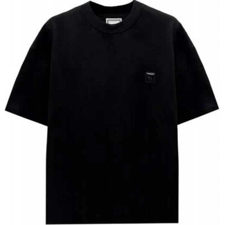 Wooyoungmi logo-patch cotton T-shirt