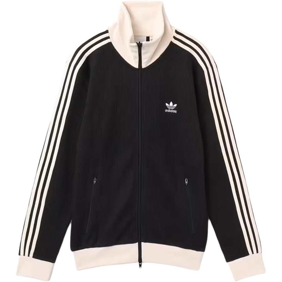 Adidas Originals Top Waffle Basketball Track Jacket Unisex Black