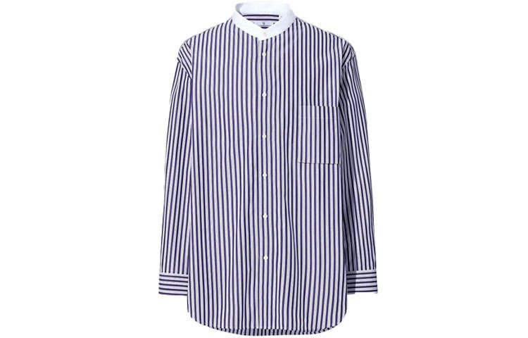 UNIQLO x JIL SANDER Shirt Men's Sea Blue
