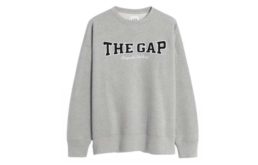GAP GAP Sweatshirt Unisex Light Gray