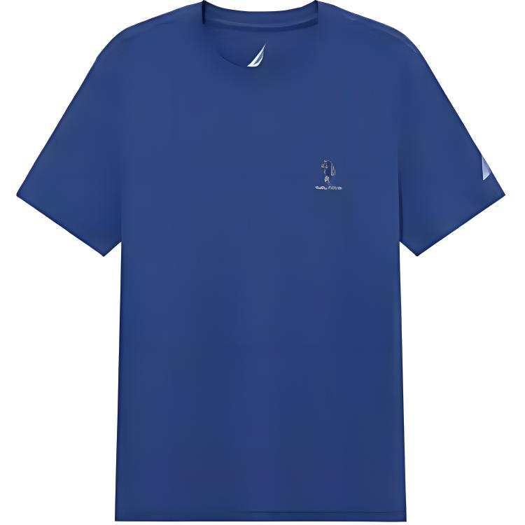 NAUTICA T Shirts Unisex Crew Neck Moderate Straight Fit