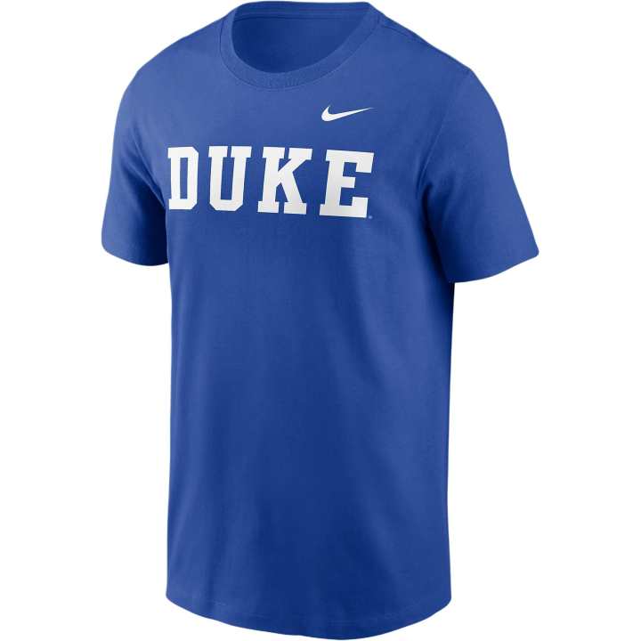Nike Nike Duke Blue Devils Primetime Wordmark Men's Nike College T-Shirt