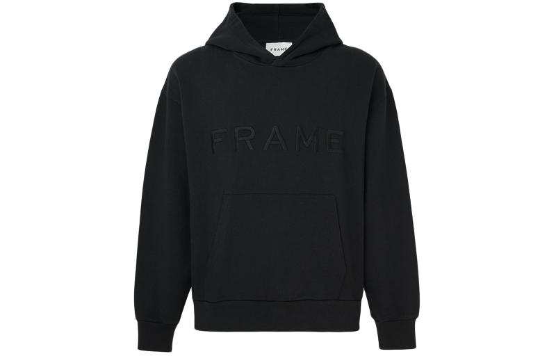 FRAME FRAME Sweatshirts Men's Black Hooded Moderate Other