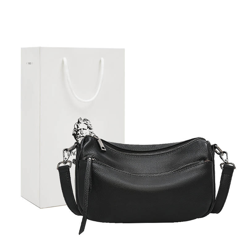LAORENTOU Top Grain Cow Leather Shoulder Bag Women's Multicolor