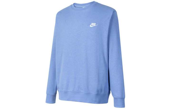 Nike Nike Sweatshirts Men's Blue Crew Neck Moderate Regular
