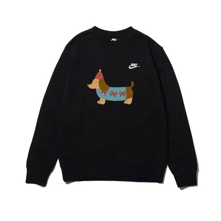 Nike Nike Sweatshirts Unisex Black Crew Neck Moderate Regular