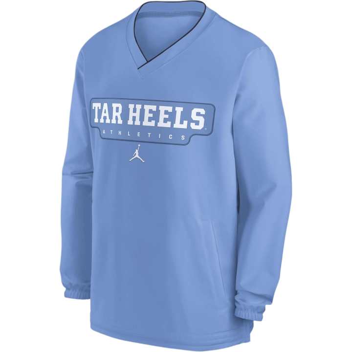 Jordan Jordan North Carolina Tar Heels Sideline Men's Jordan Brand College Long Sleeve Windshirt