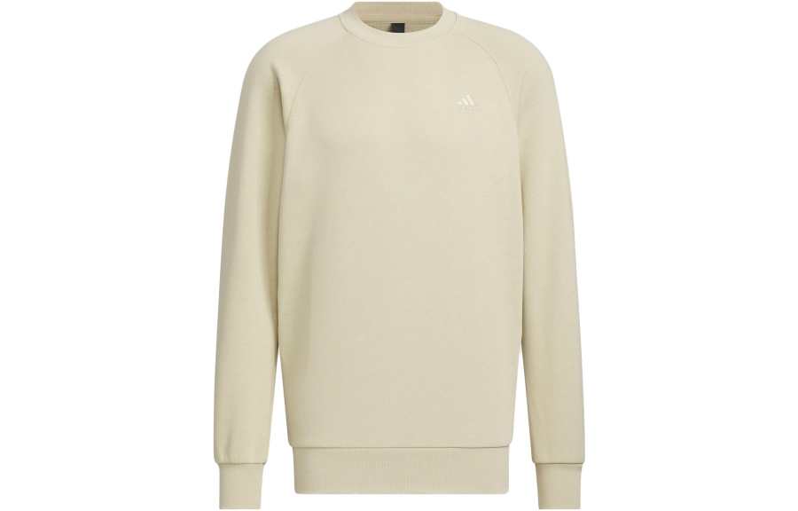 Adidas Adidas Sweatshirts Men's Grassland Brown Crew Neck Moderate Regular