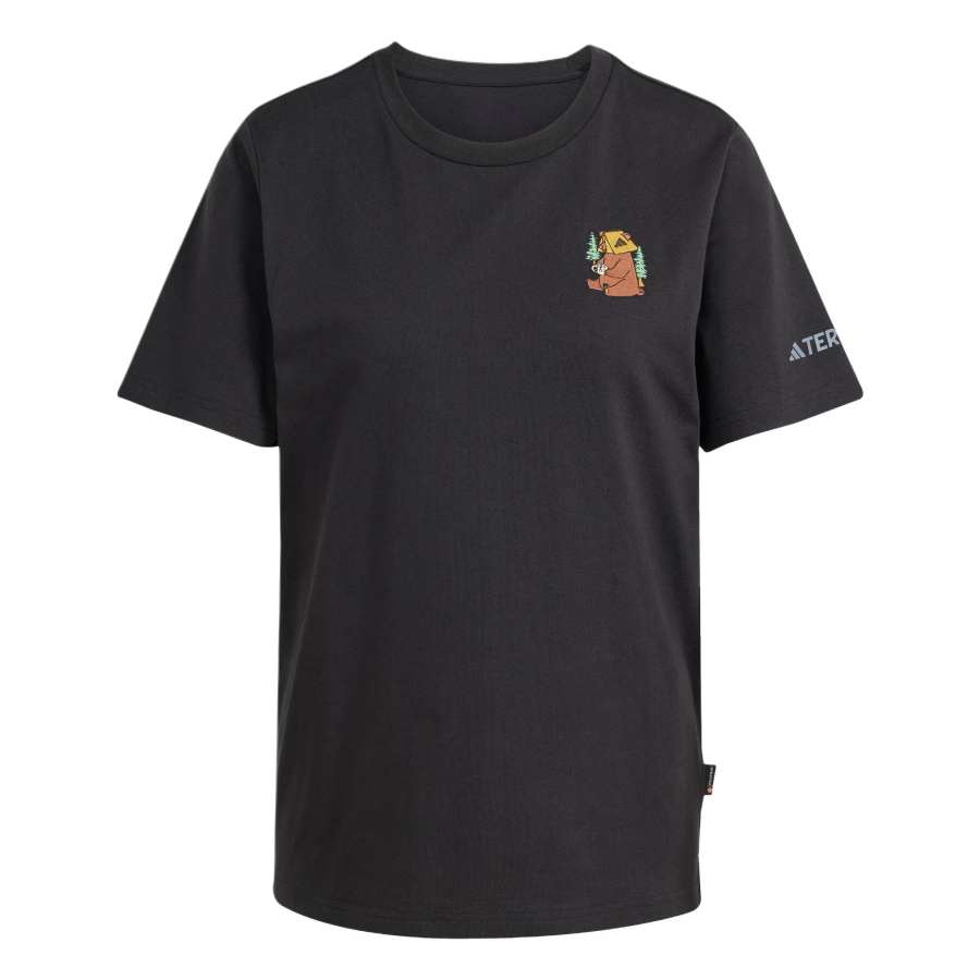 Adidas Adidas Terre POLYGIENE GRAPHIC T Shirt Unisex Black
