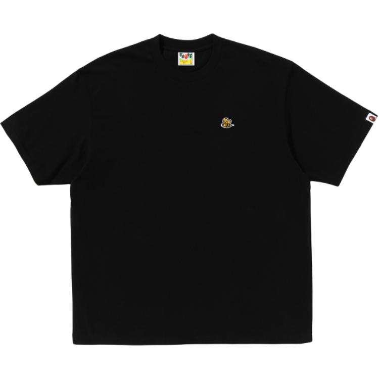 A BATHING APE A Bathing Ape embroidered T-shirt