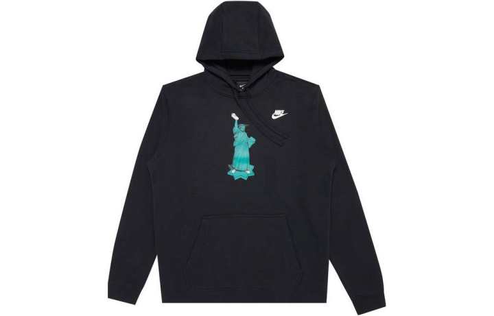 Nike Nike Sweatshirts Men's Black Hooded Moderate Other