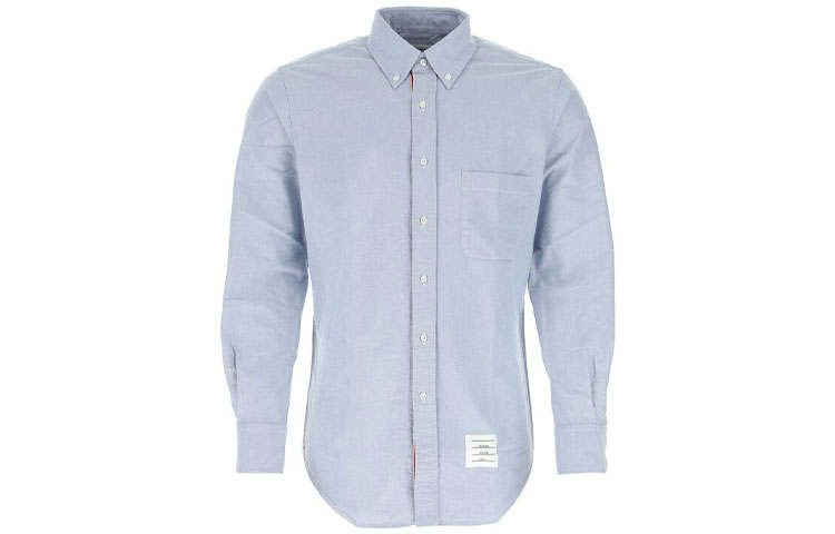 THOM BROWNE THOM BROWNE Collared Button Up Oxford Shirt