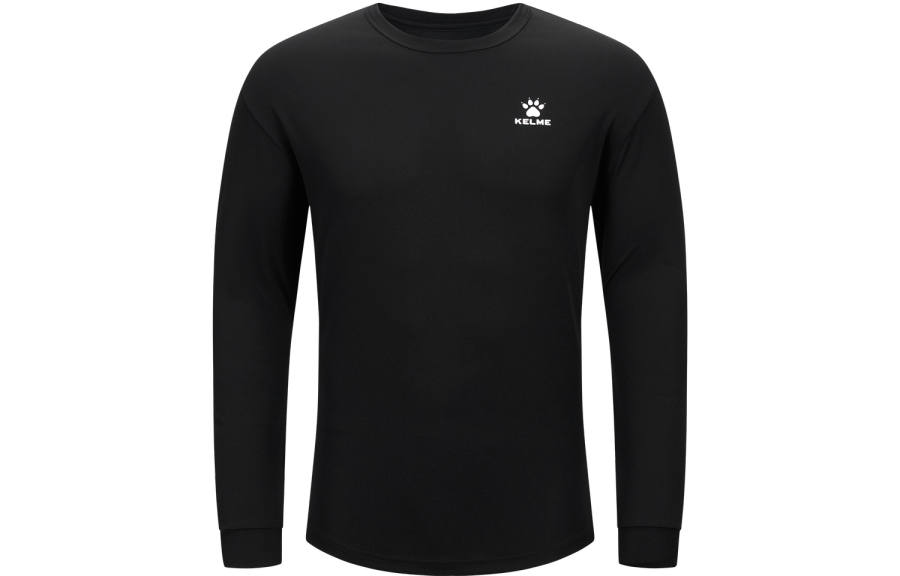 KELME T Shirts Men's Crew Neck Moderate Straight Fit