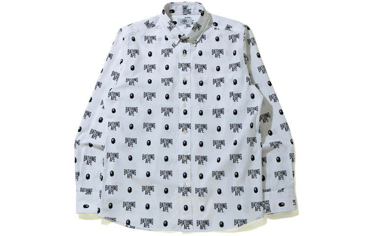 A BATHING APE A BATHING APE Head Series Shirt Men's