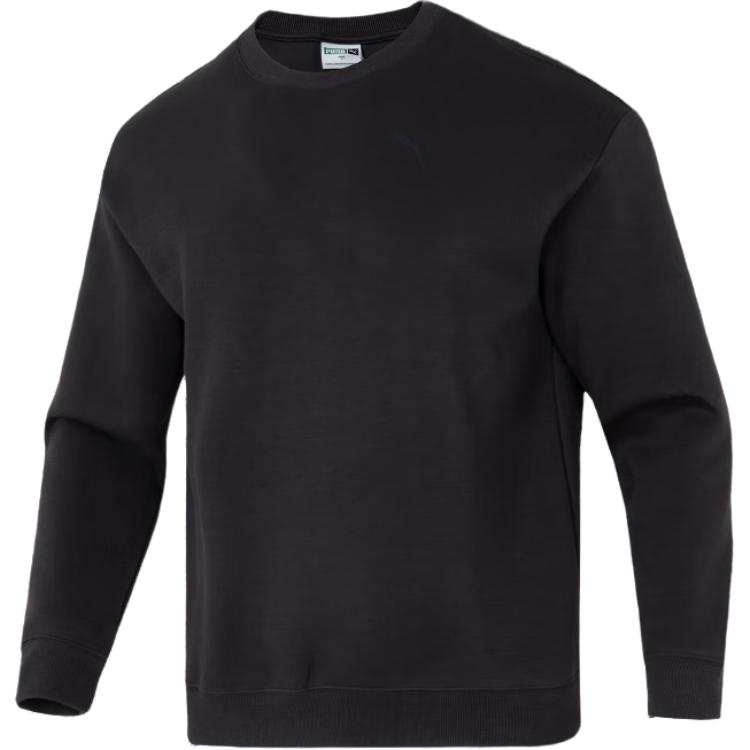 PUMA Sweatshirts Unisex Black Crew Neck Moderate Other