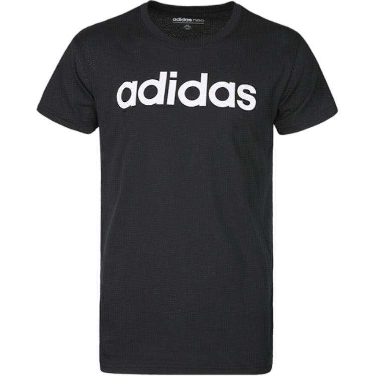 Adidas Neo M CE MELNGE TEE T Shirt Men's Black