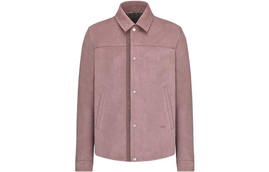 DIOR Quarterly New Products Shirts Men's Pink Polo Collar Moderate Other