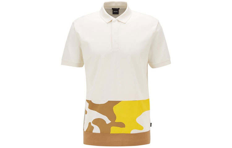 HUGO BOSS Polo Shirt Men's White