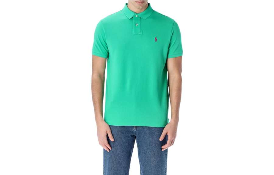 Polo Ralph Lauren Embroidered-logo Short-sleeve Shirt