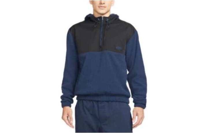Nike Nike Sweatshirts Men's Marine Blue Hooded Moderate Regular