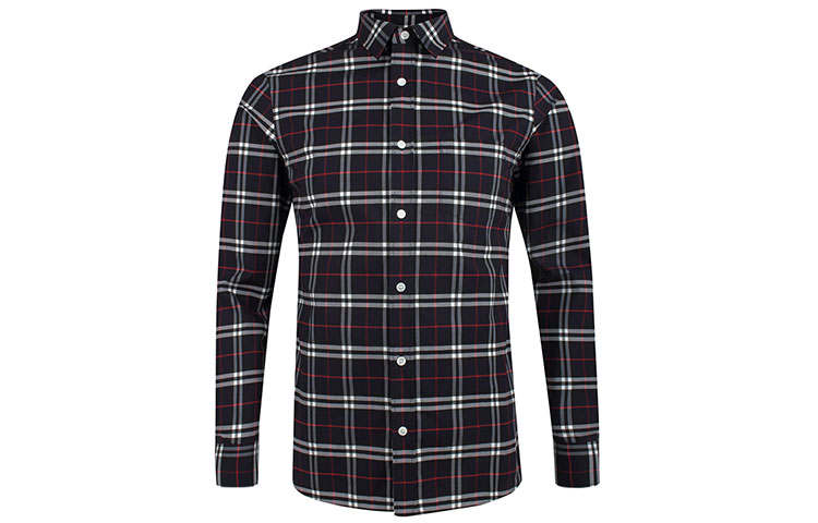 Burberry Shirt Men's Marine Blue