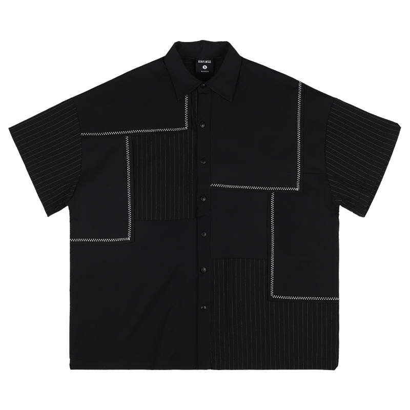 XINYINSU Shirts Unisex Lapel Thin